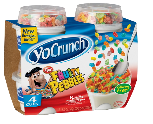 YoCrunch with Fruity Pebbles